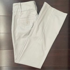 New LOFT Women Pants Light Grey Petite Size 00